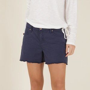 Twill Cut Off Shorts